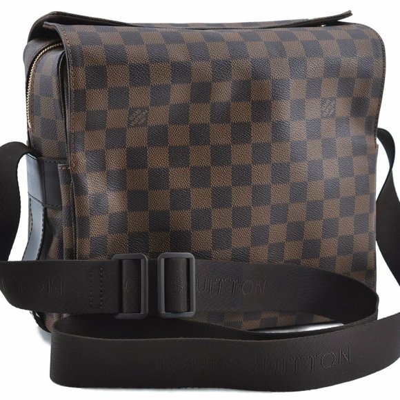 Damier Naviglio Shoulder Cross Body Bag - Picture 1 of 11